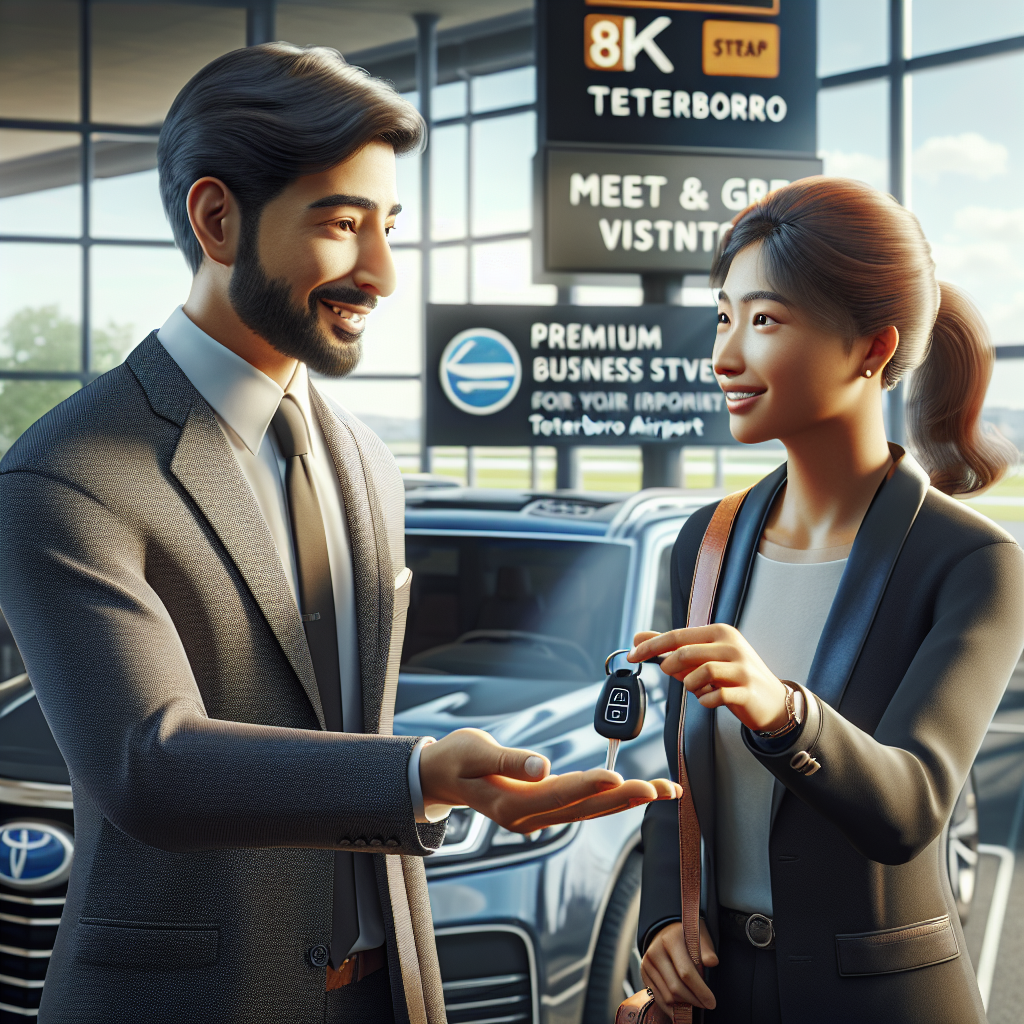 TEB Airport car service - First-Time Visitors: Meet & Greet Perks for Airport car service at Teterboro