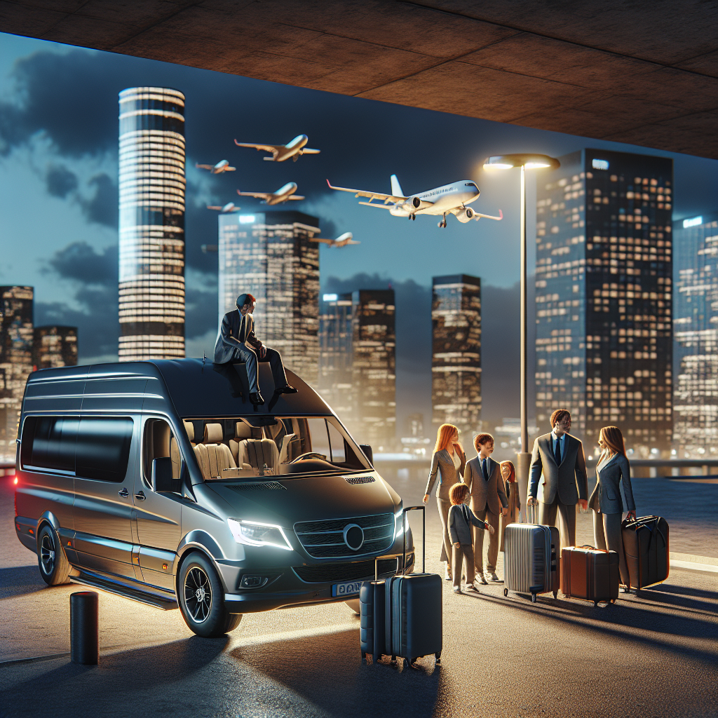 TEB Van service - Family Travel: Utilizing Van service for Stress-Free Rides and handling extra luggage and group coordination