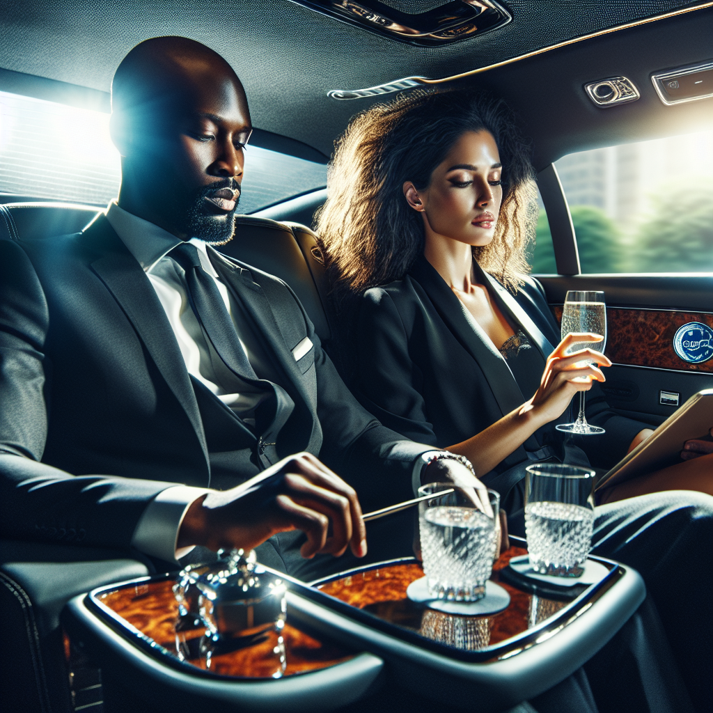 HPN Luxury car-limo service - In-Car Amenities: Working on the Go with Luxury car-limo service during fast-track regional departures and elite privacy