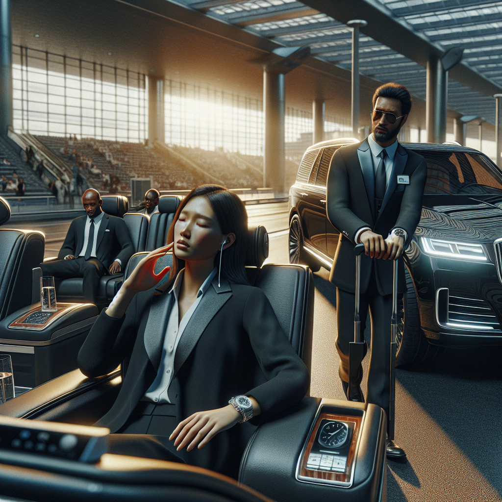 JFK Black car service - VIP Experience: Upgrading to Black car service for Terminal 4 international arrivals and long-haul fatigue