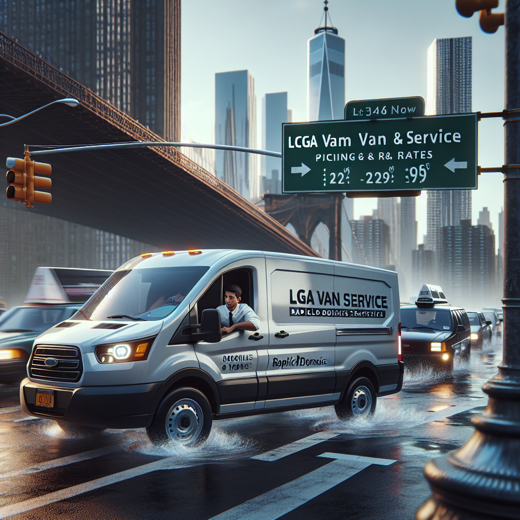 LGA Van service - Pricing & Rates: The True Cost of Van service amidst notorious Queens traffic and rapid domestic turnarounds