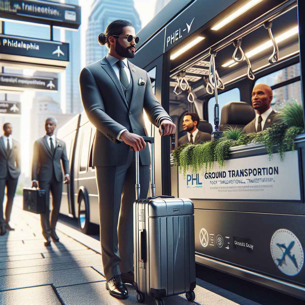PHL Ground transportation - Eco-Friendly Travel: Sustainable Ground transportation Options for Philadelphia Intl
