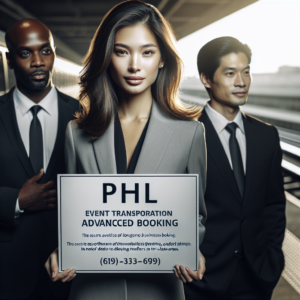 PHL Event transportation - Advance Booking: Securing Event transportation to Avoid long-distance connections and tri-state area transfers Delays