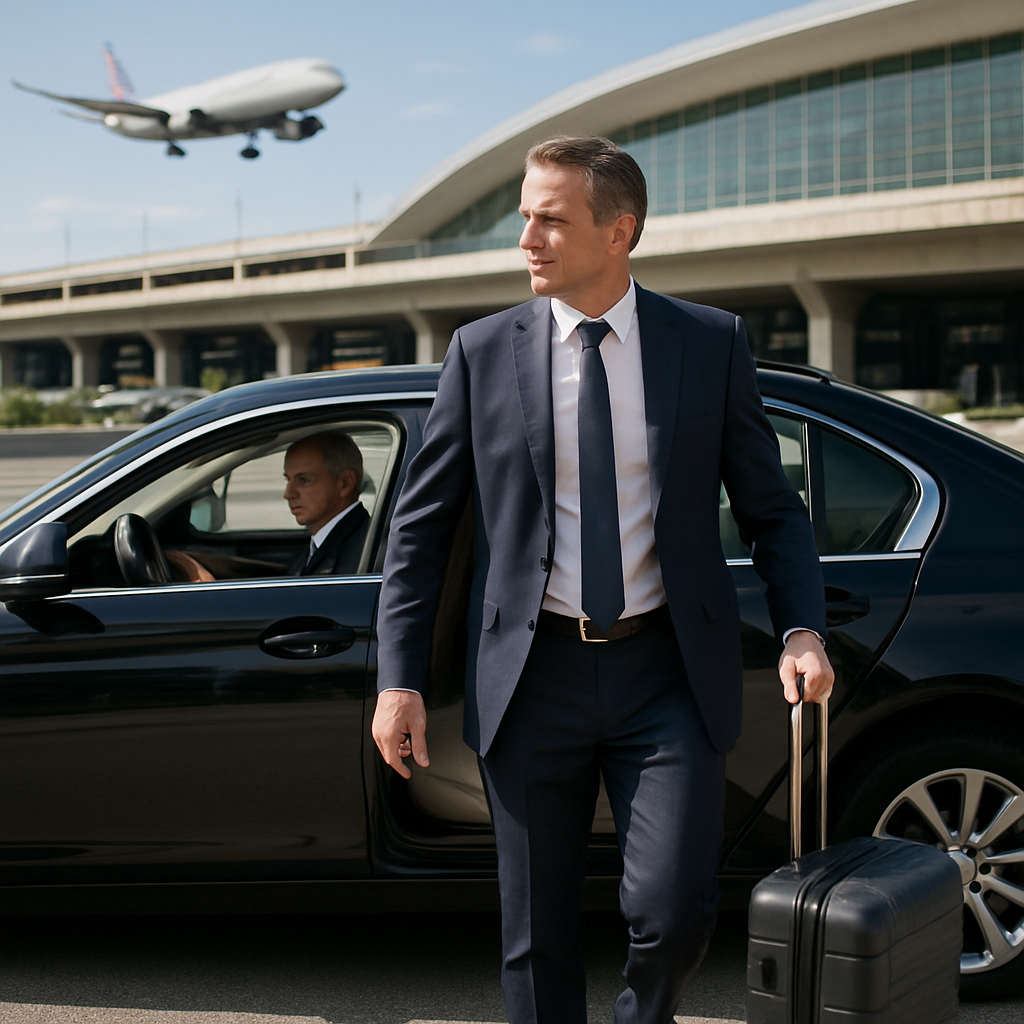 Essex County to PHL Airport Transfer - Focus: Convenient and stress-free airport transfer from Essex County to PHL. Highlight: Door-to-door service, zero parking hassles, and flight tracking.