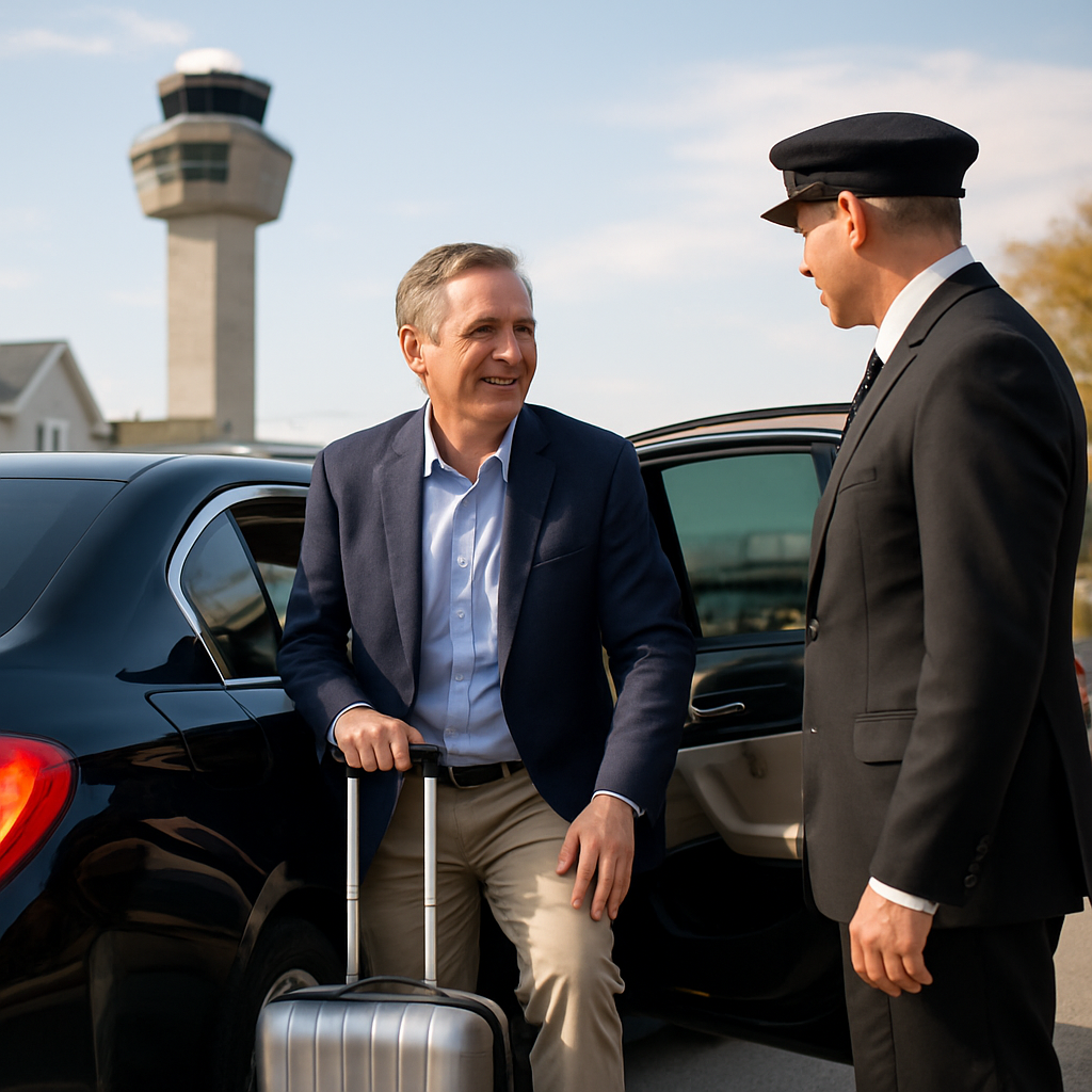 Passaic County to LGA Airport Transfer - Focus: Convenient and stress-free airport transfer from Passaic County to LGA. Highlight: Door-to-door service, zero parking hassles, and flight tracking.