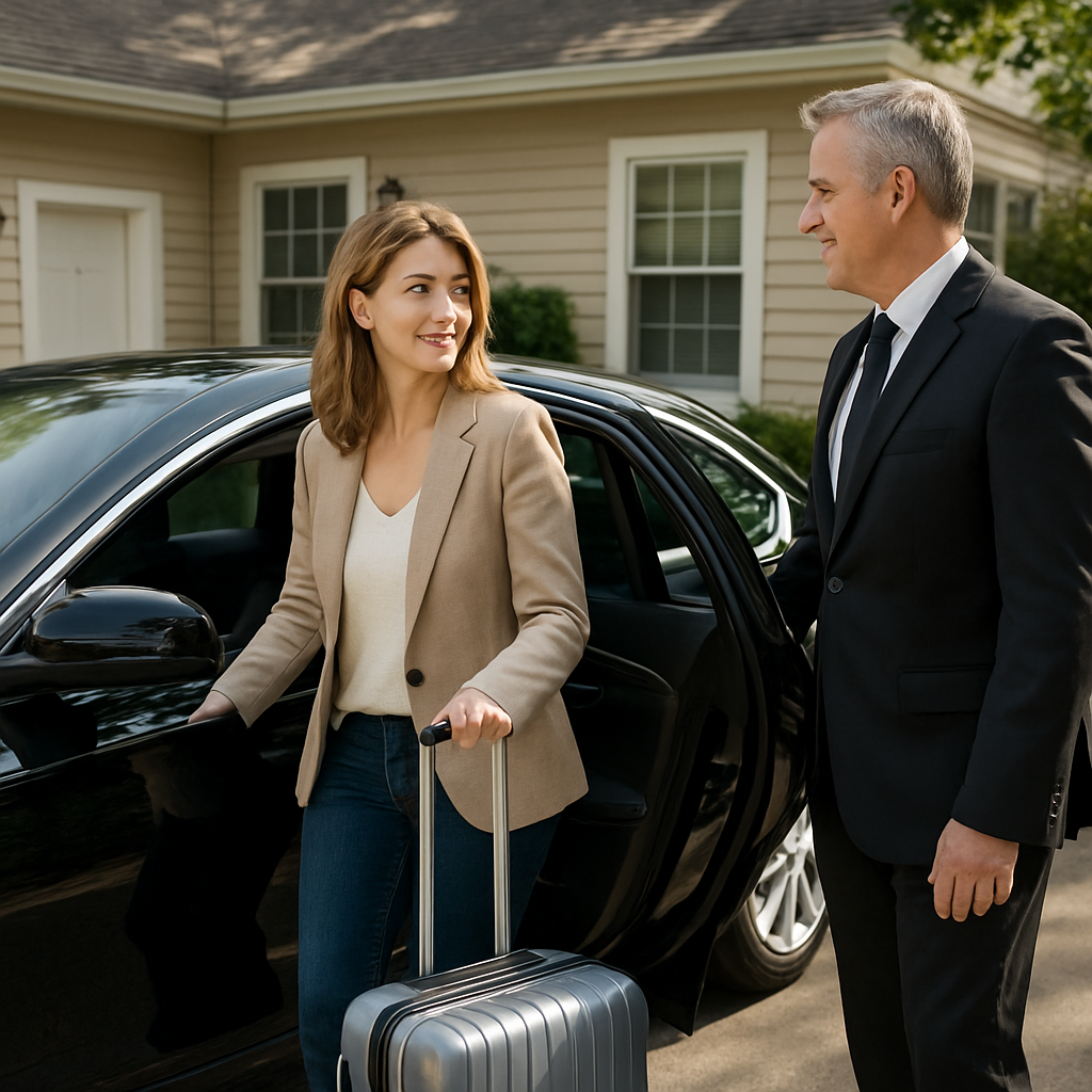 Morris County to LGA Airport Transfer - Focus: Convenient and stress-free airport transfer from Morris County to LGA. Highlight: Door-to-door service, zero parking hassles, and flight tracking.