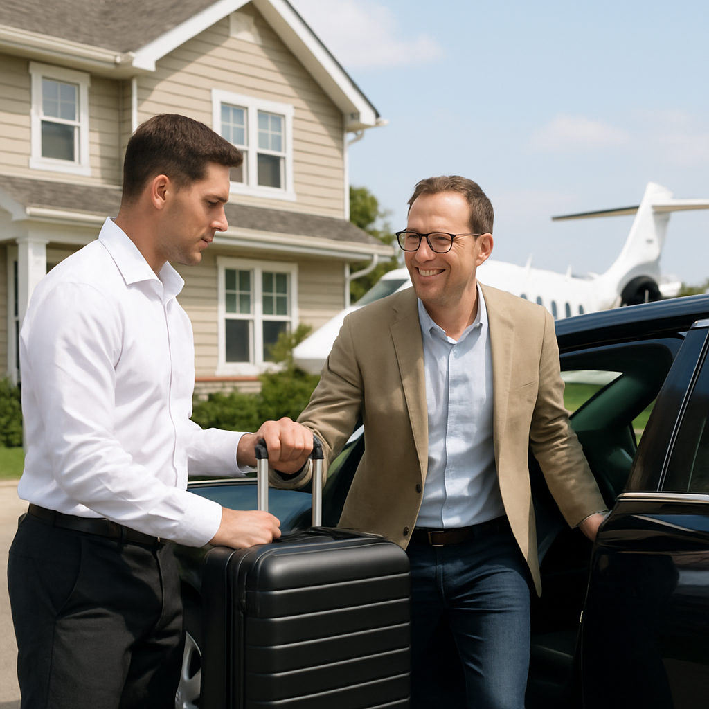 Middlesex County to JFK Airport Transfer - Focus: Convenient and stress-free airport transfer from Middlesex County to JFK. Highlight: Door-to-door service, zero parking hassles, and flight tracking.