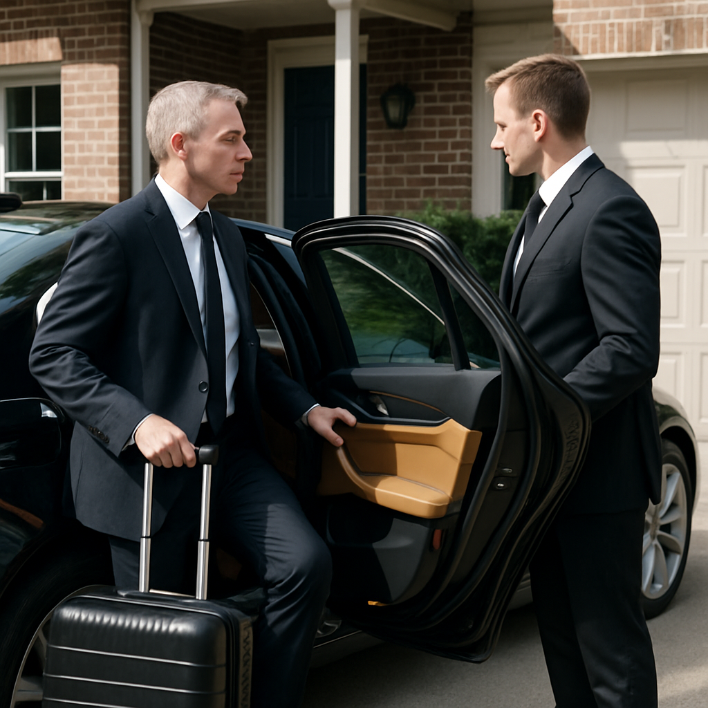 Hudson County to HPN Airport Limo - Focus: Convenient and stress-free airport limo from Hudson County to HPN. Highlight: Door-to-door service, zero parking hassles, and flight tracking.