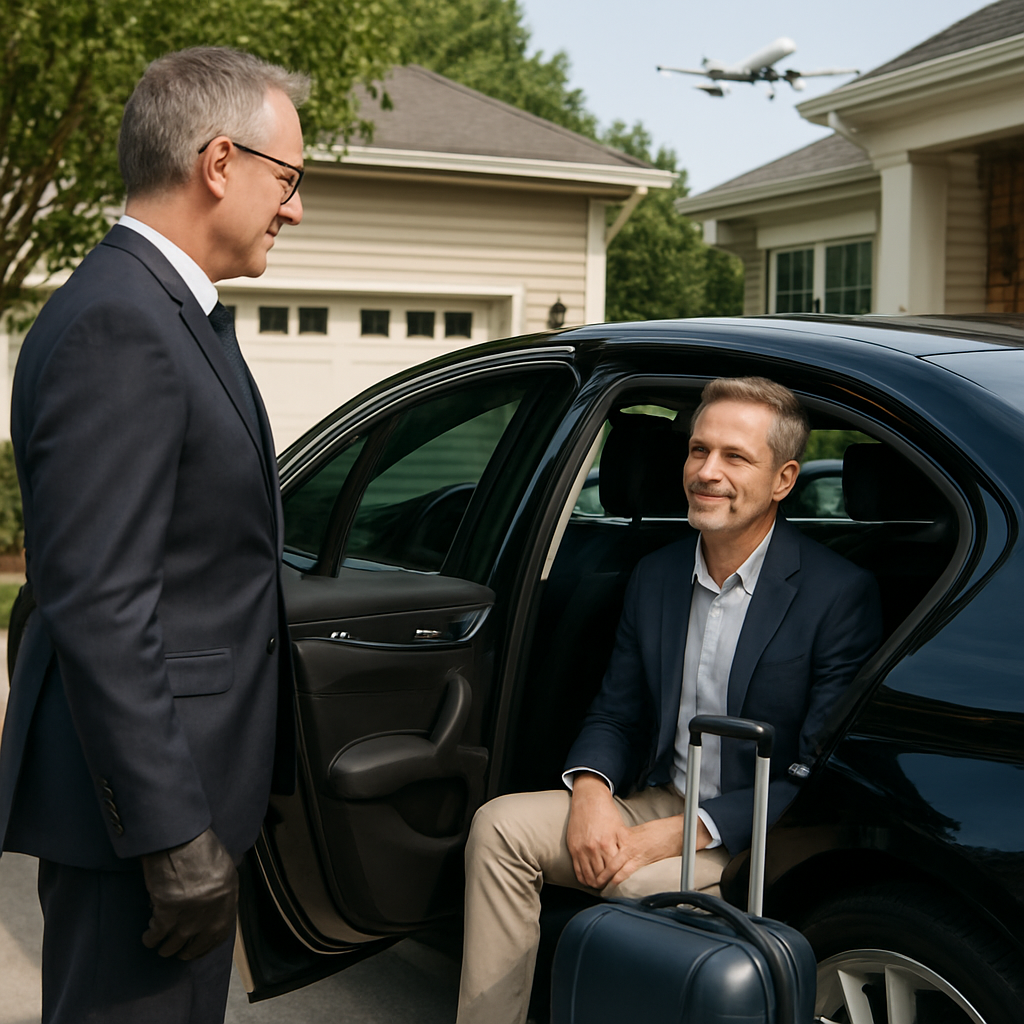 Morris County to JFK Chauffeur Service - Focus: Convenient and stress-free chauffeur service from Morris County to JFK. Highlight: Door-to-door service, zero parking hassles, and flight tracking.