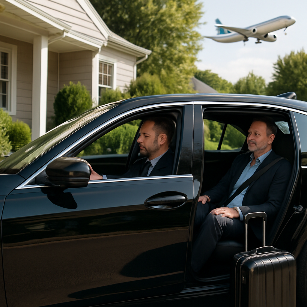 Somerset County to LGA Black Car Service - Focus: Convenient and stress-free black car service from Somerset County to LGA. Highlight: Door-to-door service, zero parking hassles, and flight tracking.