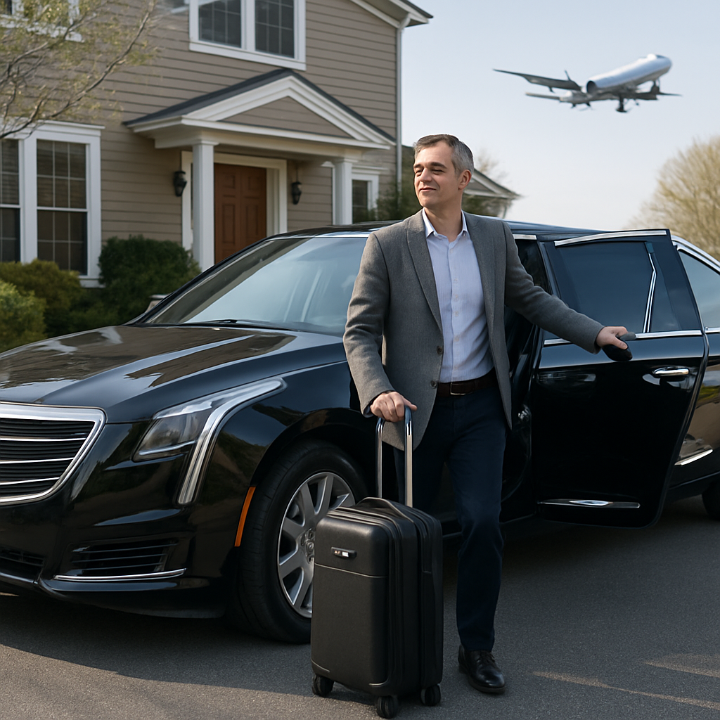 Rockland County to LGA Airport Limo - Focus: Convenient and stress-free airport limo from Rockland County to LGA. Highlight: Door-to-door service, zero parking hassles, and flight tracking.