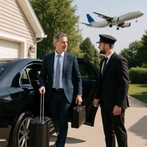 Monmouth County to LGA Luxury Car Service - Focus: Convenient and stress-free luxury car service from Monmouth County to LGA. Highlight: Door-to-door service, zero parking hassles, and flight tracking.