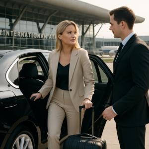 Monmouth County to PHL Luxury Car Service - Focus: Convenient and stress-free luxury car service from Monmouth County to PHL. Highlight: Door-to-door service, zero parking hassles, and flight tracking.