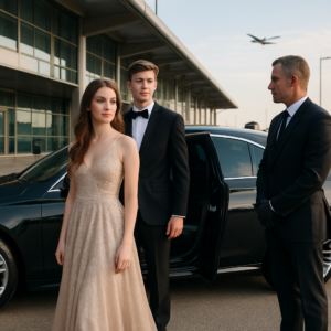 Prom Airport Transfer Middlesex County - Focus: Luxury airport transfer for your prom in Middlesex County. Highlight: Making a statement with our fleet, professional service, and customized event packages.