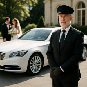 Wedding Chauffeur Service Rockland County - Focus: Luxury chauffeur service for your wedding in Rockland County. Highlight: Making a statement with our fleet, professional service, and customized event packages.