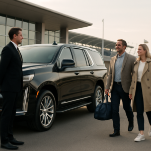 Sporting Event Airport Transfer Essex County - Focus: Luxury airport transfer for your sporting event in Essex County. Highlight: Making a statement with our fleet, professional service, and customized event packages.