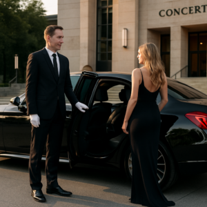 Concert Chauffeur Service Middlesex County - Focus: Luxury chauffeur service for your concert in Middlesex County. Highlight: Making a statement with our fleet, professional service, and customized event packages.