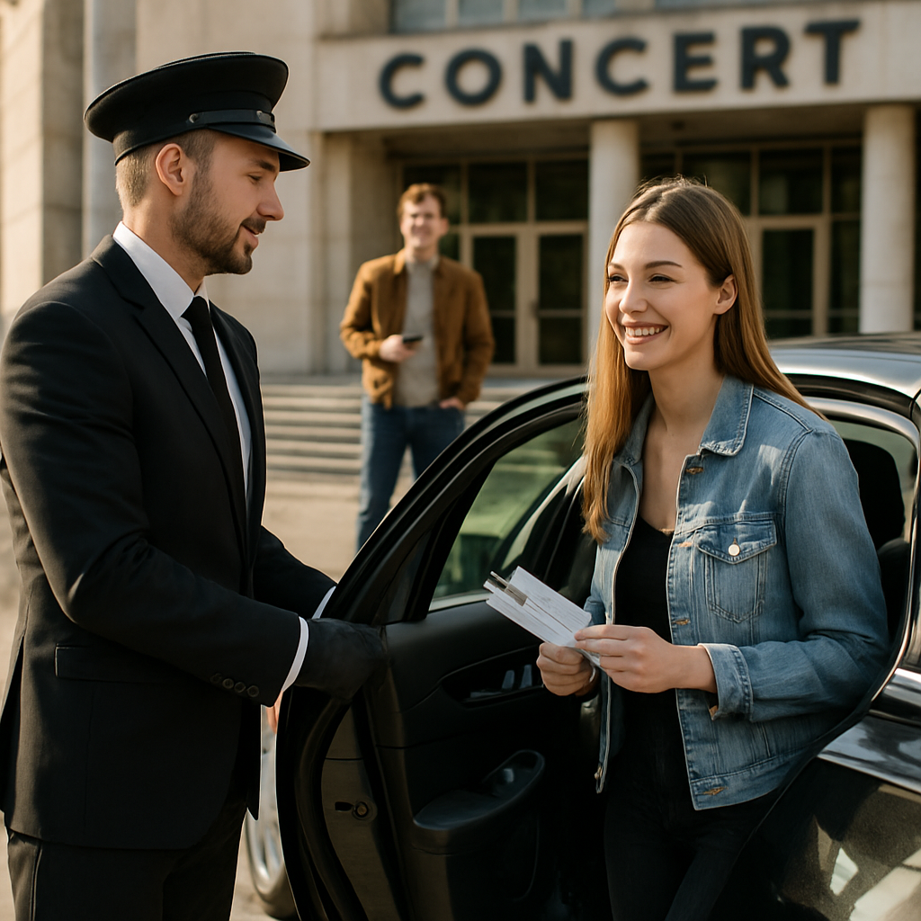 Concert Chauffeur Service Middlesex County Process