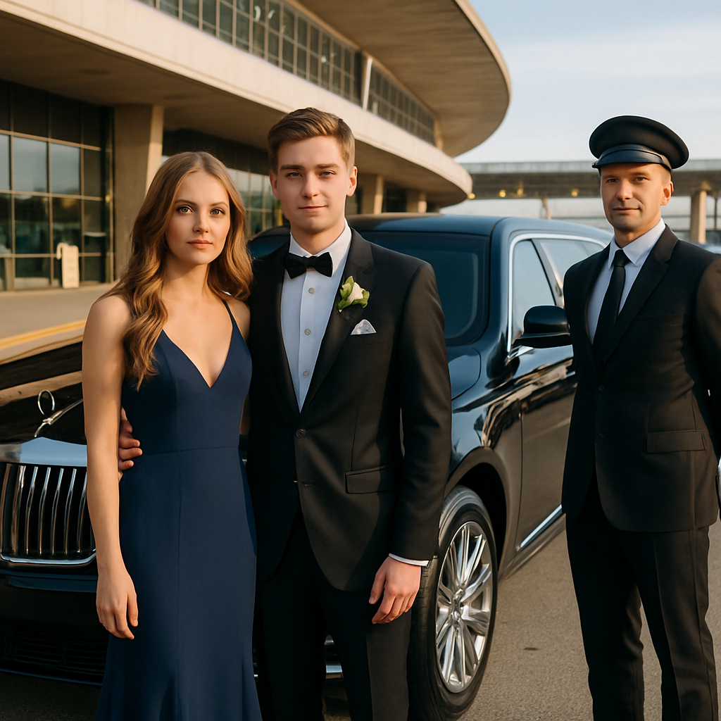 Prom Airport Limo Morris County - Focus: Luxury airport limo for your prom in Morris County. Highlight: Making a statement with our fleet, professional service, and customized event packages.