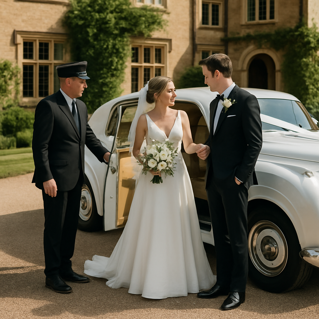 Wedding Chauffeur Service Somerset County - Focus: Luxury chauffeur service for your wedding in Somerset County. Highlight: Making a statement with our fleet, professional service, and customized event packages.