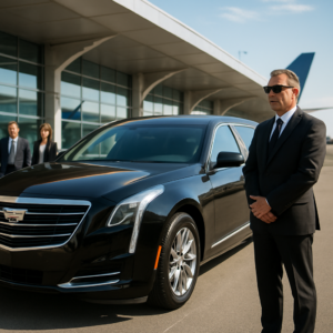 Corporate Event Airport Limo Hudson County - Focus: Luxury airport limo for your corporate event in Hudson County. Highlight: Making a statement with our fleet, professional service, and customized event packages.