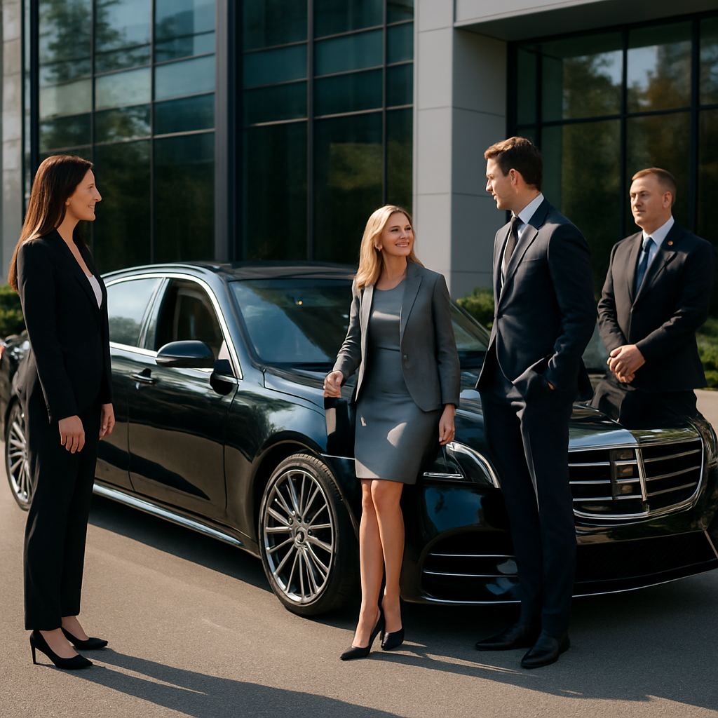Corporate Event Luxury Car Service Rockland County - Focus: Luxury luxury car service for your corporate event in Rockland County. Highlight: Making a statement with our fleet, professional service, and customized event packages.