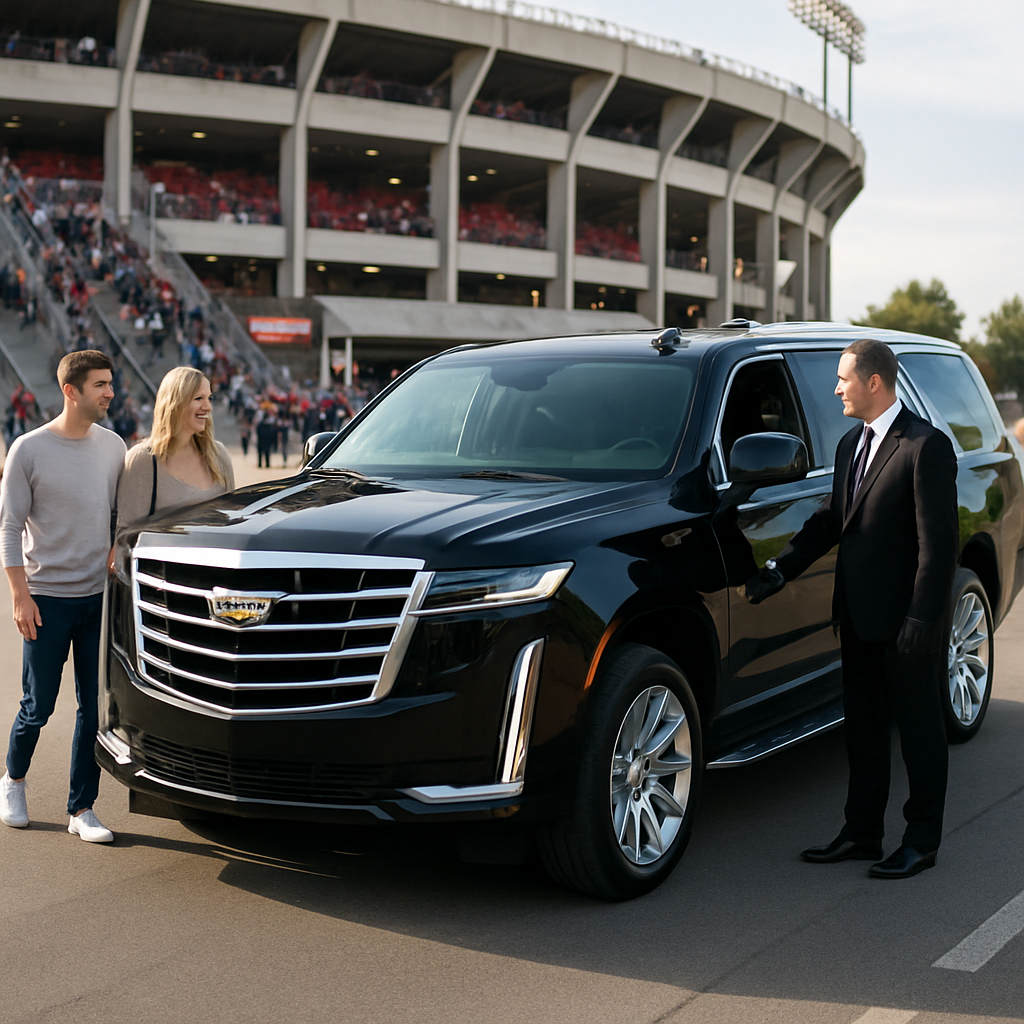 Sporting Event Chauffeur Service Passaic County - Focus: Luxury chauffeur service for your sporting event in Passaic County. Highlight: Making a statement with our fleet, professional service, and customized event packages.