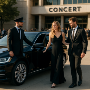 Concert Black Car Service Morris County - Focus: Luxury black car service for your concert in Morris County. Highlight: Making a statement with our fleet, professional service, and customized event packages.