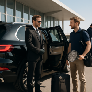 Sporting Event Airport Transfer Monmouth County - Focus: Luxury airport transfer for your sporting event in Monmouth County. Highlight: Making a statement with our fleet, professional service, and customized event packages.