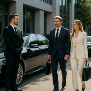 Corporate Event Luxury Car Service Bergen County - Focus: Luxury luxury car service for your corporate event in Bergen County. Highlight: Making a statement with our fleet, professional service, and customized event packages.